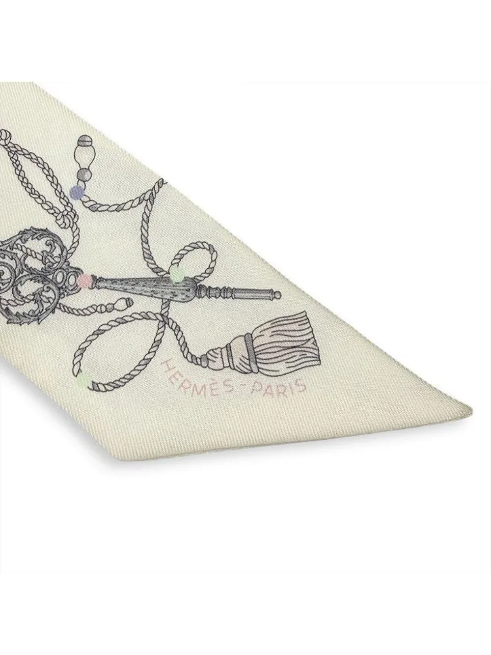 Hermes Cles a Pore Twill Scarf